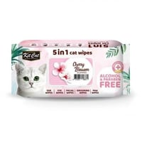 كت كات مناديل معطرة 5 في 1 برائحة زهرة الكرز 80 من...