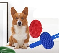 فرشاة فرو بلاستيكية للكلاب الوان متعددة