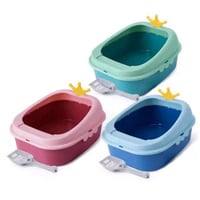 صندوق رمل مفتوح للقطط