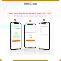 تيندا نظام واي فاي شبكي للمنزل بالكامل (MW6 (3PACK