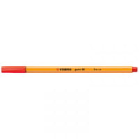 ستابيلو- فاينلاينر بوينت 88 باكيت 10 أقلام لون أحم...