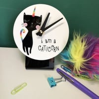 طباعة ساعة دائرية مكتبيية خشب امريكي بتصميمك الخاص