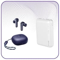 عرض سماعة ايربود لاسلكية لون اسود SOUNDCORE BY ANK...