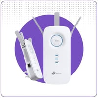 مقوي شبكة AC1750- لتوسيع نطاق الواي فاي بث بدون تق...