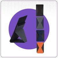 مسكة جوال مع محفظة مدمجة بخامة الجلد MOFT