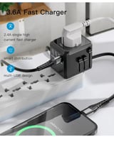 فيش دولي للسفر (بمنافذ)