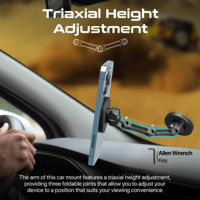 حامل جوال مغناطيس دوران 360 درجة PROMATE