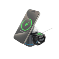 شاحن لاسلكيي 3 في 1 متعدد المنافذ مغناطيسي PAWA