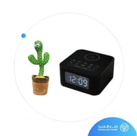 عرض هوم تايم مكبر صوت بلوتوث -منبه-راديو-شاحن لاسل...