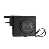 شاحن منزلي + باور بانك 10000 الف+شاحن لاسلكي جيبل