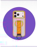 كفر شفاف ماج سيف مسكة اجهزة 17 LEVELO CLARA