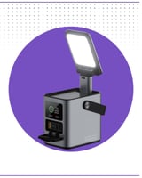 محطة طاقة محمولة 60000 ميللي امبير و 230 واط رمادي...