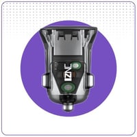 راس سياره IZNC اسود مدخلين USB i70