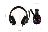 سماعة USB مع ميكروفون - KOMC KM666