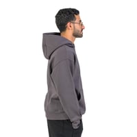 dark gray hoodie Oversize