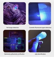 كشاف عقارب شحن مع ليزر