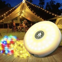 سلسلة مصابيح محمولة مقاومة للماء وقابلة للسحب