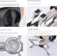 موقد محمول قابل للطي