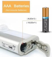 اضاءة ليليه الذكية بحساس