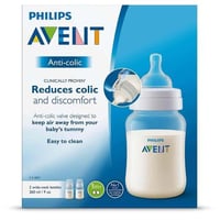 رضاعة فيليبس أفنت 260 مل مانع للمغص 2 قطعة philips...