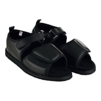 صندل السكر المفتوح جلدي ht811 لون اسود مقاس 43 sug...