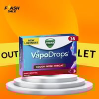 فيكس فابو دروبس منثول مع التوت 36 قطعة vicks vapo...