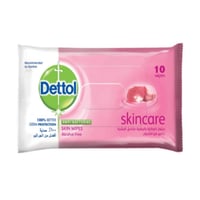 مناديل ديتول مبللة للبشرة الحساسة 10 قطع dettol wi...
