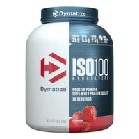 "Dymatize ISO 100 - Strawberry - 5 lbs. دايماتايز...
