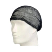غطاء رأس أسود ميد لاين ربطة مكونه من 100حبه
