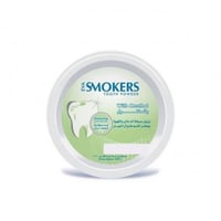 بودرة أسنان ايفا سموكرز 40 جرام بالمنتول eva smoke...