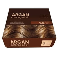 صبغة الشعر بزيت الارجان الطبيعى 6.35 كراميل argan...