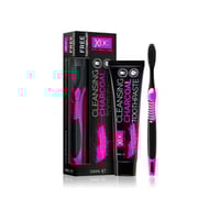 معجون اسنان اكس او سى بالفحم معه فرشة مجانا 100 مل...