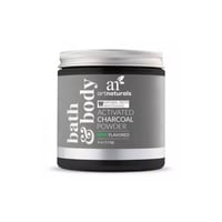 بودرة ارت ناتورالز 113 جرام بالفحم طعم النعناع art...