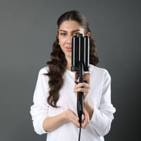 جهاز مموج الشعر الثلاثي لابيل ويفي labelle wavy