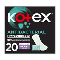 فوط صحية كوتكس مضادة للبكتيريا طويلة 20 فوطة kotex...