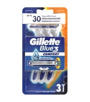 ماكينة حلاقة جيليت بلو 3 قطعة gillette blue 3 comf...