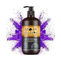 شامبو شعر أرجان ديلوكس سيلفر 300 مل argan deluxe s...