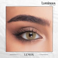 عدسات ليمونوس شهرية لون ليمون luminous lenses shad...