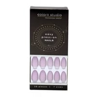 كولورز ستوديو اظافر صناعية لاصقة 28 قطعة 7 مقاسات...