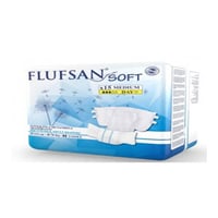 حفاضات للكبار فلافسان سوفت 15حبة مقاس وسط flufsan...