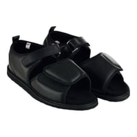 صندل السكر المفتوح جلدي ht811 لون اسود مقاس sugar...