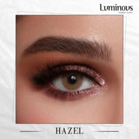 عدسات ليمونوس شهرية لون هازل luminous lenses shade...