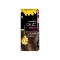 صبغة شعر غارنيه أوليا بدون أمونيا 6.0 بنى فاتح gar...