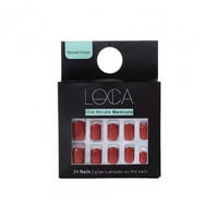 لوكا اظافر صناعية شكل طبيعى رقم 11 loca nail natur...