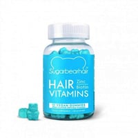 حلوى مضغ شوجر بير 60 قطعة فيتامينات للشعر sugarbea...