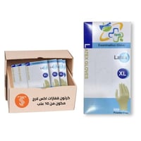 كرتون قفازات يد لاتكس مقاس كبير جدا carton of late...