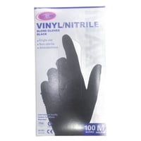 قفازات يد ماكس كير فنيل تريل لون الأسود مكونة من 1...