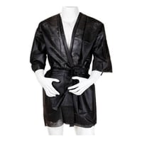 روب سيدات طويل لون اسود استخدام مرة واحدة 10 حبات...