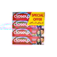 معجون اسنان كلوس اب احمر حار عرض 75مل فى 4 close u...