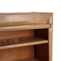 دولاب التخزين الالماني / PVC بني